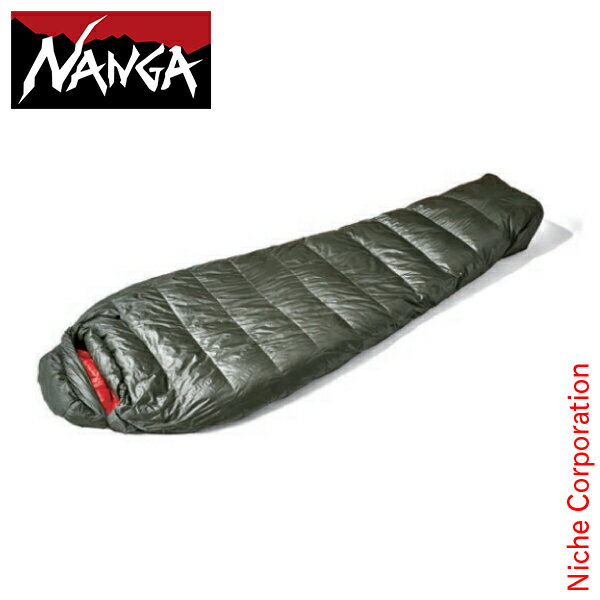 ナンガ 寝袋 スリーピングバッグ エコバッグ 350 ECO-BAG-KHA NANGA シュラフ 収納袋付き ナンガ シュラフ 永久保証