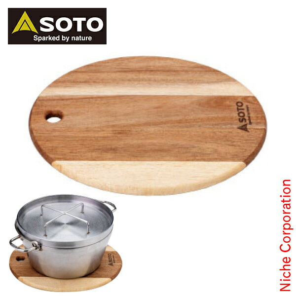 SOTO 新富士バーナー(ソト) 木製フリーボード M ST-6501M まな板 ディッシュプレート
