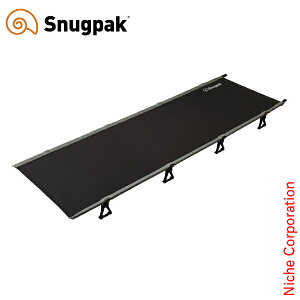 スナグパック コット ブラック Snugpak [ SP15612BK ] アウトドア コット キャンプ ベッド 軽量 ベット The Folding Cot フォールディング nocu