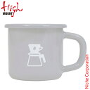 ハイマウント ホーローコーヒーマグ6cm グレー 45502 テーブルウェア マグカップ 170ml コップ ほうろう アウトドア キャンプ用品 キャンプ カップ nocu