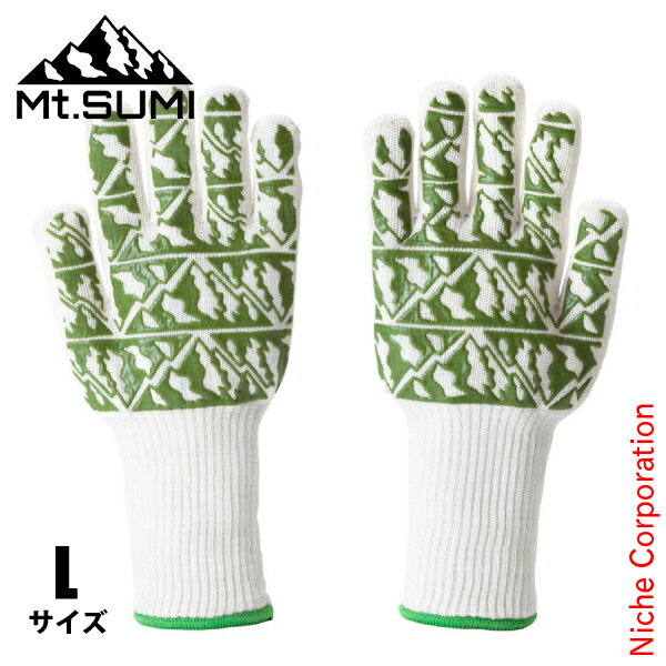 Mt.SUMI(マウントスミ) BBQ耐火&耐熱 グローブ BS2106BG nocu ウェア ハンドウェア 注目商品 キャンプ用品 焚き火 焚火 たき火