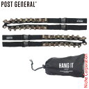 POST GENERAL(ポストジェネラル) ハングイット パック2 ブラック 982040038 アウトドア ハンギングベルト 注目商品 nocu
