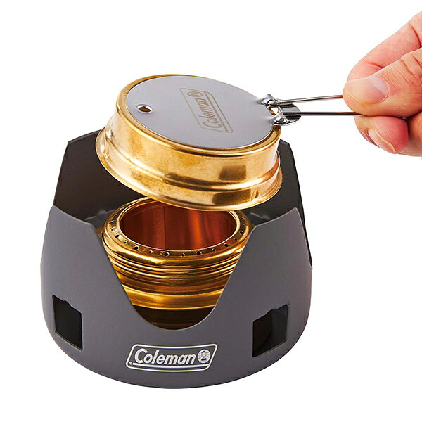 コールマン コンパクトアルコールバーナー＆クッカーセット 2000038863 グリル クッカー テーブルウェア 五徳 燃料ボトル ソロキャンプ アウトドア キャンプ用品 注目商品 niche-express-10031321 ニッチ・エクスプレス サンプル画像3
