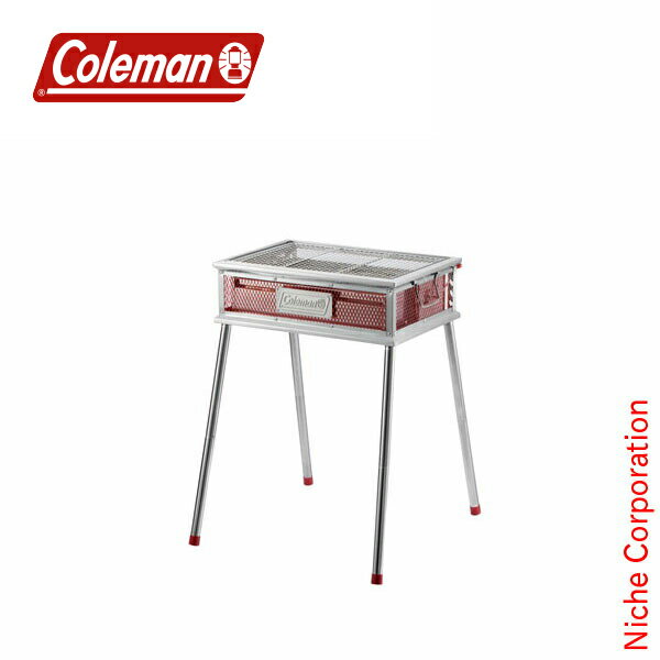 コールマン クールスパイダー プロ レッド 2000010395 バーベキューコンロ バーベキュー BBQ BBQコンロ アウトドア キャンプ 焼肉 高さ調整 ...