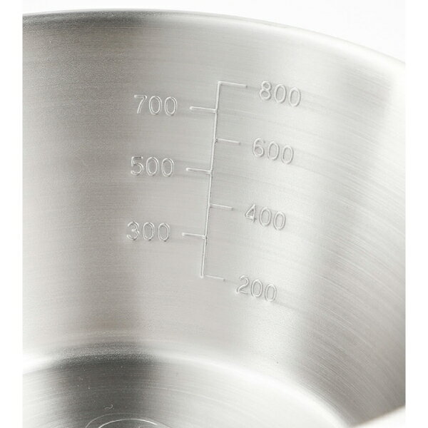 ニッチ・エクスプレスのチャムス ブービーシェラカップ1L CH62-1817-Z051-00 クッカー ステンレス 1000mL 直火対応 アウトドア キャンプ用品 注目商品｜アングル3