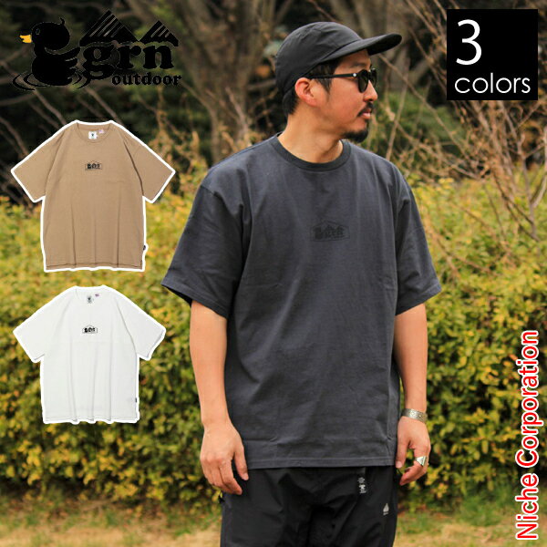 grn outdoor ペンタゴン ロゴ ショートスリーブTシャツ GO2110F Tシャツ アウトドア ウェア キャンプ 半袖 ハーフスリーブ 売り尽くし 在庫処分 nocu