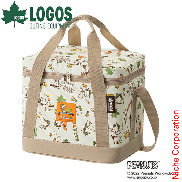 ロゴス SNOOPY ソフトクーラー-BB 86001100 クーラーボックス 保冷 キャンプ用品 小型