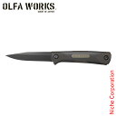 OLFA WORKS オルファワークス アウトドアナイフ サンガ Orange 別注モデル OW-SG1X-OR ナイフ キャンプ 焚き火 アウトドア フルタン...
