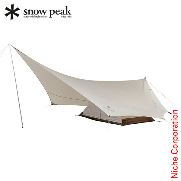 スノーピーク ヘキサイーズ 1 アイボリー SDI-101-IV-US テント 1人用 1人 キャンプ用品 ソロキャンプ ソロテント nocu