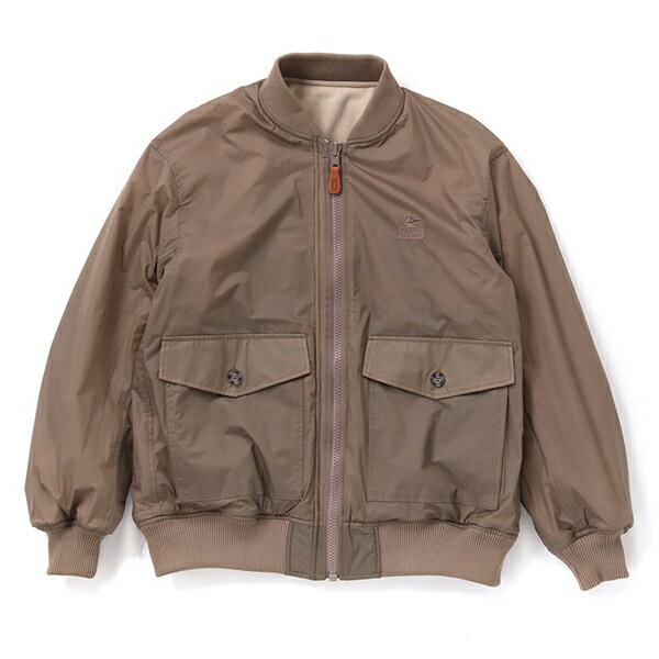 チャムス リサイクルチャムリーフリースリバーシブルジャケット レディース CH14-1366 アウトドア ウェア アウター フリース ブルゾン ジャンパー 秋冬 nocu 注目商品