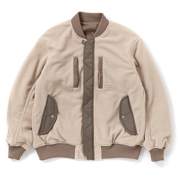 チャムス リサイクルチャムリーフリースリバーシブルジャケット レディース CH14-1366 アウトドア ウェア アウター フリース ブルゾン ジャンパー 秋冬 nocu 注目商品