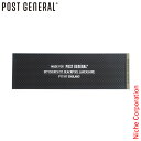 POST GENERAL(ポストジェネラル) ラバー バーマット ロング ブラック 982390003 水切りマット ランチョンマット キッチン キャンプ