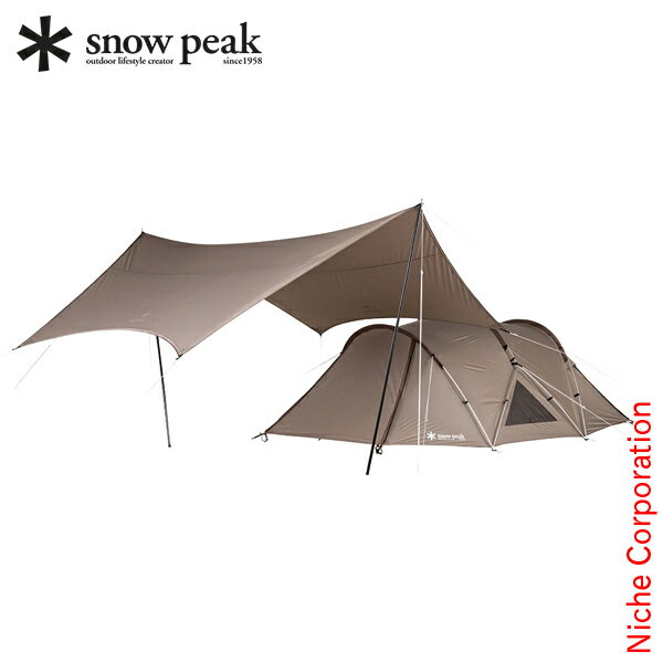 スノーピーク ランドネスト S テントタープセット SET-259 アウトドア テント キャンプ タープ セット 1人 2人 1名 2名 SDE-259 TP-870