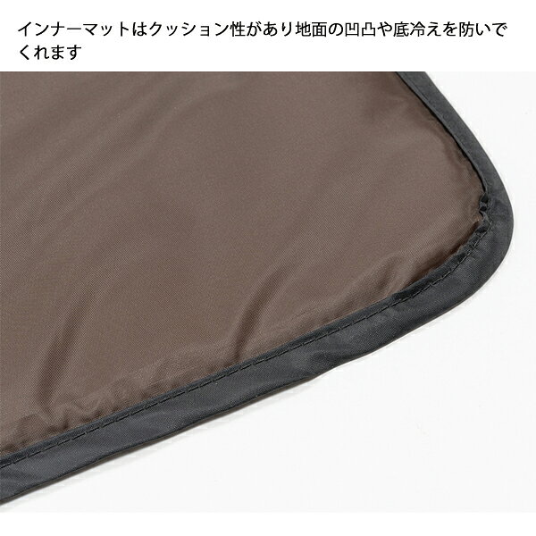 スノーピーク ランドネストドーム M マットシートセット TM-260 キャンプ用品 イン...