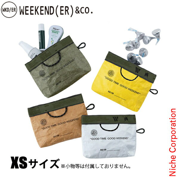 ウィークエンダー タイベック XS ケース 78550 アウトドア バック ポーチ 小物入れ マチ付き 軽量