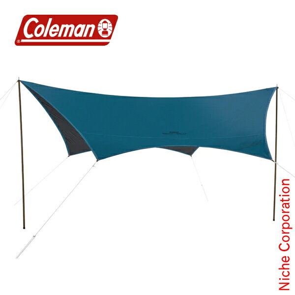 コールマン レインカームヘキサライト DR 2218352 アウトドア キャンプ ヘキサタープ ヘキサ型タープ ..