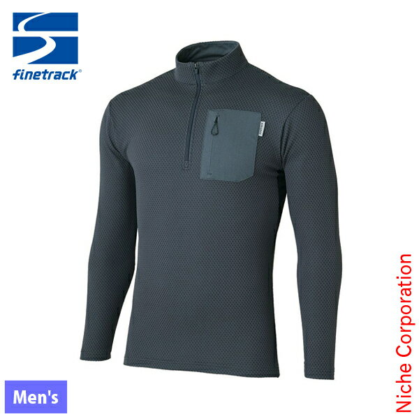 ファイントラック ドラウトサーモジップネック メンズ FMM1703 アウトドア ウェア トップス メンズ 長..