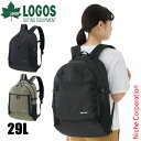 ロゴス スタンダード デイバッグL-BE 374102 アウトドア リュックサック バックパック キャンプ用品 29L 撥水 撥水加工 メンズ レディース 男女...