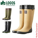 ロゴス キャンプ コンパクトレインブーツ 33214 アウトドア ウェア シューズ 長靴 雨 メンズ レディース 折りたたみ 持ち運び 2WAY