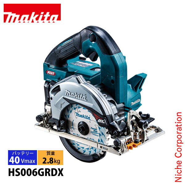 ޥmakita 40Vmax żޥΥ 125mm Хåƥ꡼ Ŵդ HS006GRDX  