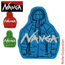 ナンガ ナンガxウシオダヒロアキ ステッカー NA2454-3G503-Z アウトドア シール NANGA