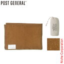POST GENERAL(ポストジェネラル) ミル ブランケット 982140073 アウトドア キャンプ 毛布 ひざ掛け ライトブラウン