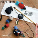 POST GENERAL(ポストジェネラル) おもちゃ 5点セット ペットおもちゃ 猫じゃらし おもちゃ フェルト 人形