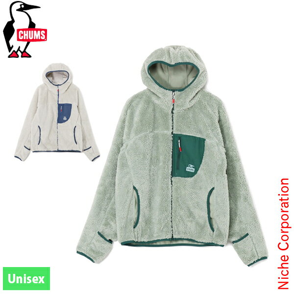 樂天商城 - チャムス ボンディングフリース ジップ パーカー CH04-1476 アウトドア ウェア アウター フリース ユニセックス キャンプ用品 フード付き 防風 保温 注目商品