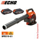 エコー 50V バッテリーブロワ 1Pバッテリー2個セット・充電器付き BPB510-G1 ブロア ブロアー ブロワー プラスワンキャンペーン