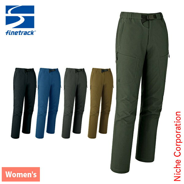 ファイントラック ストームゴージュアルパインパンツレギュラー ウィメンズ FBW0511 アウトドア ウェア ズボン ボトムス レディース 秋冬 女性用 登山 クライミング 撥水加工 防風 ストレッチ 十分丈 レギュラーサイズ
