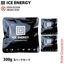 アイスエナジー 保冷剤 アルミソフトケース 300g -10℃ 3パックセット 保冷材 アウトドア 保冷 キャンプ BBQ バーベキュー クーラーボックス用 ク...