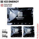 アイスエナジー アルミソフトケース500g-10度帯1パック&300g-10度帯2パックセット -10℃ 保冷剤 クーラーボックス用 クーラーバッグ用 BBQ ...