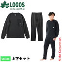 ロゴス LIPNER リカバリープルオーバー &パンツ セット 0654BE01 アウトドア ウェア 35305714 35306714 リカバリーウェア 疲労...