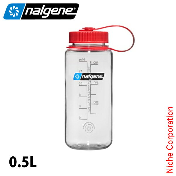 ナルゲン 広口0.5L トライタン リニュー 91601 アウトドア キャンプ ボトル クリア 0.5L 広口 水筒 ウォーターボトル 常温 パッキンレス 注目商品