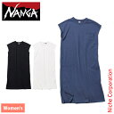 ナンガ エコハイブリッド ノースリーブ ワンピース N2501-1N034B レディース NANGA ウィメンズ 女性 ワンピ スリット フェミニン リラックス