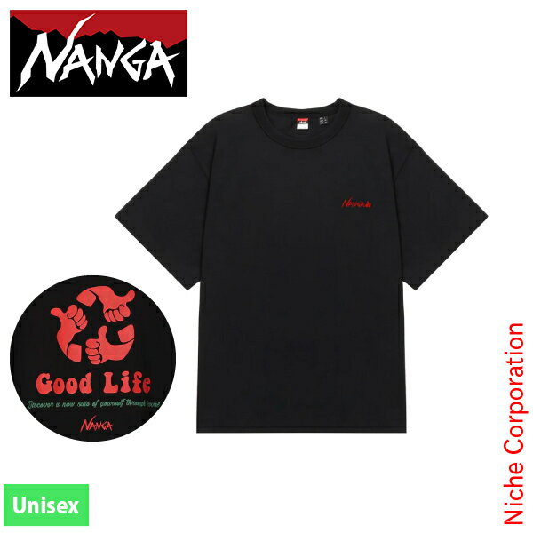 楽天ニッチ・エクスプレスナンガ エコハイブリッドティー GL PT N2500-1M104C アウトドア ウェア トップス ユニセックス NANGA Tシャツ 半袖 注目商品 nocu
