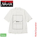 ナンガ ドライミックス フレームロゴTシャツ N2500-1M509A アウトドア ウェア トップス ユニセックス NANGA(4)
