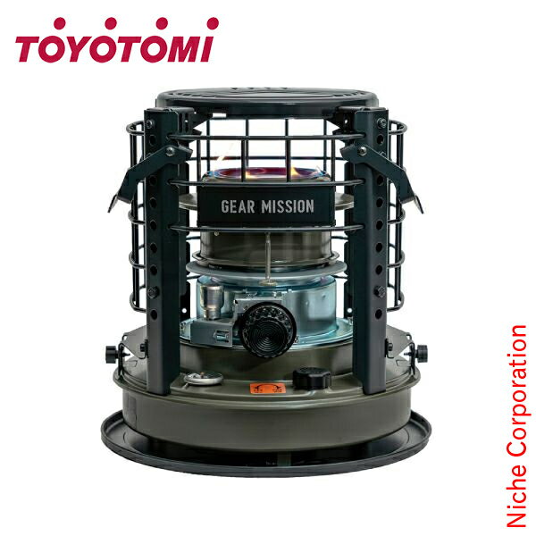 トヨトミ 煮炊き暖房用石油コンロ K3-GM1 アウトドア キャンプ ストーブ ギアミッション