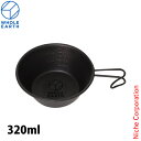 ホールアース シェラカップ 320 ブラック WE23DJ84-90 アウトドア キャンプ カップ コップ ステンレス 食器 計量 目盛り nocu 注目商品