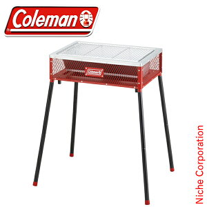 \最大1、000円OFFクーポン配信中/コールマン ( Coleman ) クールステージツーウェイグリル ( レッド ) キャンプ バーベキューコンロ アウトドア バーベキューグリル