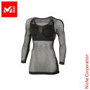 ミレー ドライナミック メッシュ 3/4 スリーブ (レディース) BLACK-NOIR MIV01358-0247 women 女性用 靴下 くつ下 ソックス ウィメンズ 女性 抗菌 速乾 防臭 ハイキング 自転車 トレッキング アウトドア インナー 登山 アンダーウエア 注目商品(4)