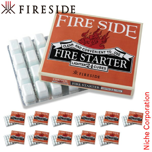 ＼最大1、000円OFFクーポン配信中／ファイヤースターター ドラゴン着火剤（1箱）24個入×12箱 [ 630540 ] 着火剤 着火 着火材 点火 薪 薪ストーブ 暖炉 2003ss-clr ファイヤーサイド 薪ストーブアクセサリー通販格安セール情報　楽天　通販