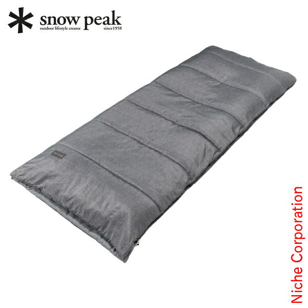 スノーピーク シュラフ SSシングル ( グレー ) BD-105GY キャンプ 寝袋 アウトドア 封筒型 来客用 布団セット 新生活 お1人様2点限り通販格安セール情報 楽天 通販