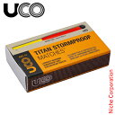 UCO ( ユーコ ) タイタン ストームプルーフマッチ 24163 アウトドア マッチ