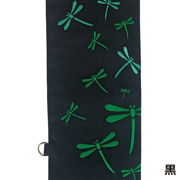 剣道 竹刀袋 厚地(8号)帆布トンボ刺繍略式3...の紹介画像3