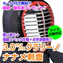 剣道面 剣道防具 面 3.0m/mミシン刺クラリーノナナメ刺【刺繍ネーム無料(3文字まで)】