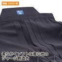 剣道袴 軽量300D袴 (16〜29号) 【刺繍無料(3文字迄)】