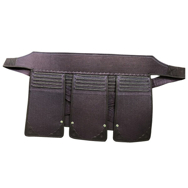 数量限定【大型サイズ 垂】剣道具 剣道防具 BS-70垂 6m/m織刺 ヘリ紺クラリーノ 特大サイズ【刺繍ネーム無料(3文字まで)】