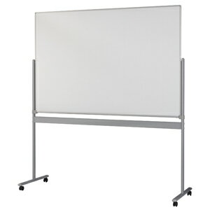 ホーローホワイトボード（脚付）　片面タイプ　HM−46NT　板面サイズ：1800×1200mm