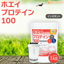 <シェイカー セット> ホエイプロテイン100 【instant】 1kg【送料無料】【沖縄配送不可】プレーン味 rBST (牛成長ホルモン剤不使用) WPC 溶けやすい造粒品 NICHIGA(ニチガ) TK1